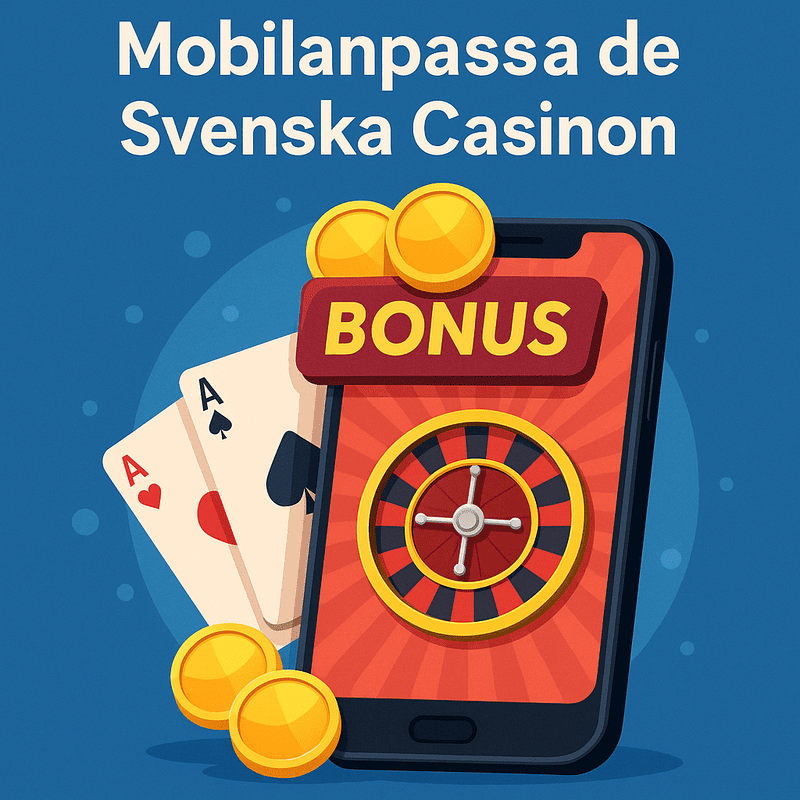 Mobilvänligt svenskt casino 2025 med bonus och snabba spel på smartphone
